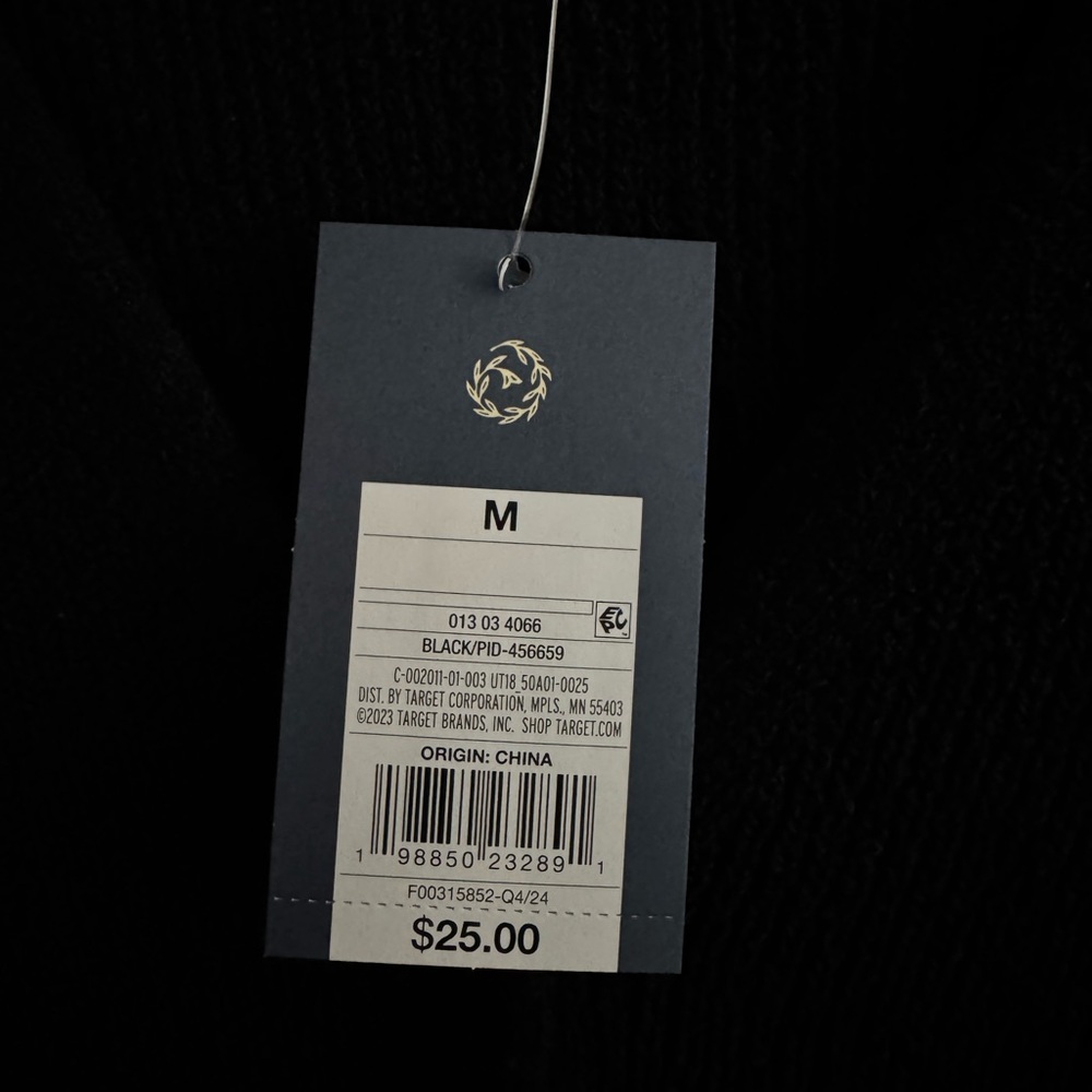 Universal Thread Black Button-Down Vest - Picture 3 of 3